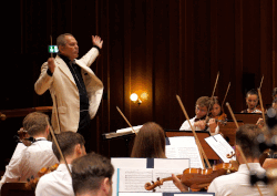 Национален младежки симфоничен оркестър на Румъния, Минчо Минчев, Людмил Ангелов